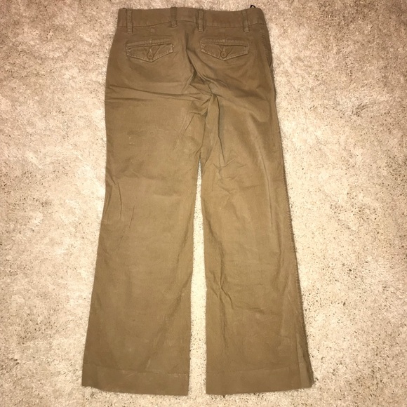 Gap corduroy wide leg khaki pants regular - Picture 2 of 4